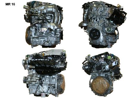 Motor ohne Anbauteile (Benzin) Nissan Qashqai II (J11) MR16