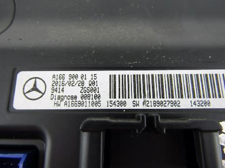 Display Mercedes-Benz GLE (W166) a1669000115