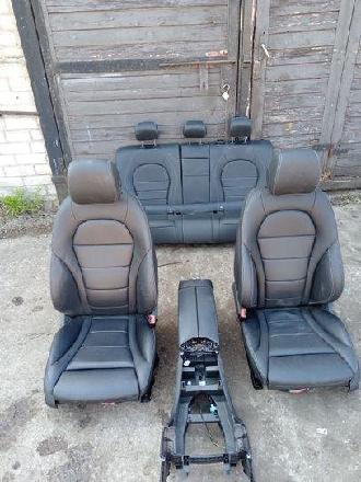 Sitzgarnitur komplett Leder geteilt Mercedes-Benz C-Klasse Coupe (C205)