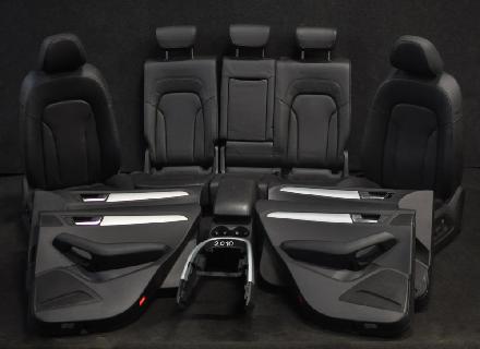 Sitzgarnitur komplett Leder geteilt Audi Q5 (8R)