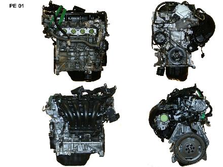 Motor ohne Anbauteile (Benzin) Mazda 121 III (JASM, JBSM) PE01