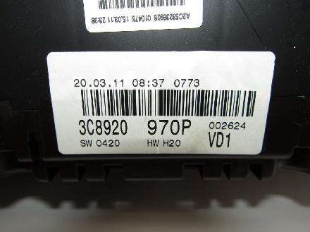 Tachometer VW Passat CC B6 (357) 3c8920970p