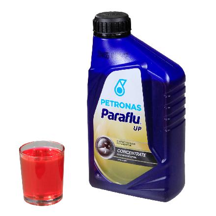 Petronas Paraflu UP Kühlerfrostschutz Kühlflüssigkeit Rot 1 Liter Fiat 9.55523