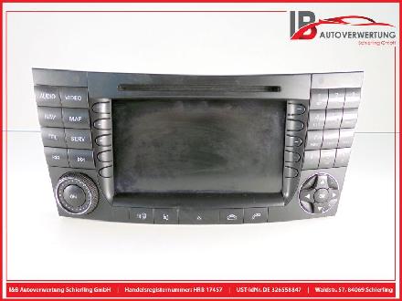 Navigationssystem CD-Radio MERCEDES E-KLASSE KOMBI W211 E350 200 KW A2118202197 51122652 BE7039