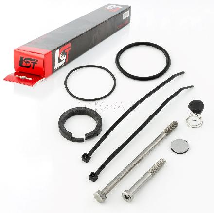 Luftfahrwerk Luftfederung Kompressor Pumpe Reparatursatz Set für BMW X5  99-06 QQG5998R