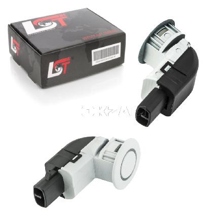 2x PDC Sensor Parksensor Ultraschall außen weiß für TOYOTA COROLLA E12