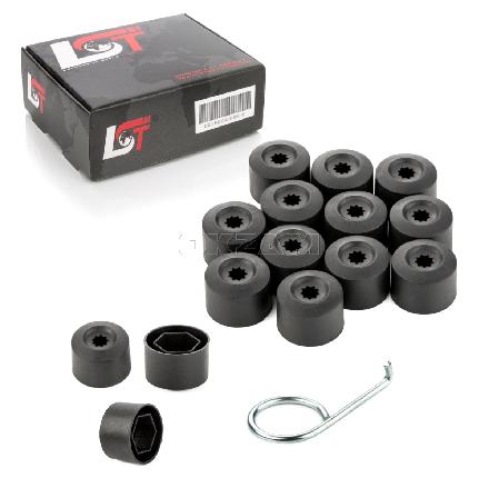 15x Radschraubenkappen diebstahlhemmend 17 mm für KIA HYUNDAI DAEWOO DAIHATSU