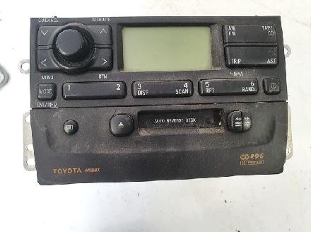 Radio Toyota Avensis, I 2000.10 - 2003.02 facelift 8612005050, 22dc76274b