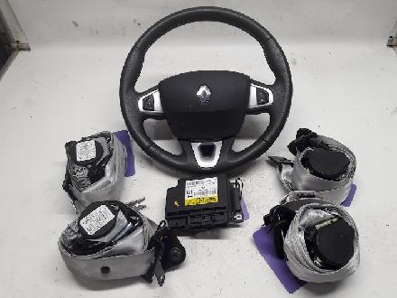 Airbag Set + Steuergerät Renault Megane III Grandtour (KZ) Kombi 5-drs 1.4 16V TCe 130 (H4J-700(H4J-A7)) 2012