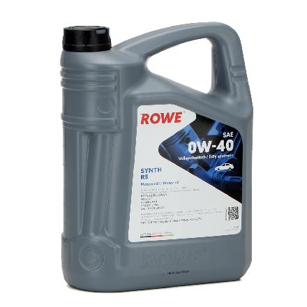 5L 5 Liter ROWE Motoröl Öl SYNTH RS 0W-40 MB 229.5 PSA B71 2296 VW 502.00/505.00