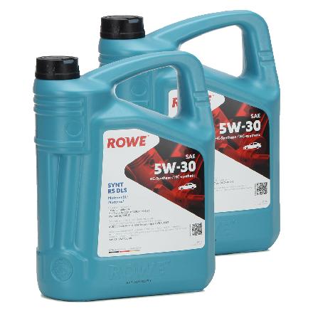 10 Liter ROWE Motoröl Öl SYNT RS DLS 5W-30 BMW LL-04 MB 229.31/51/52 VW 505.00
