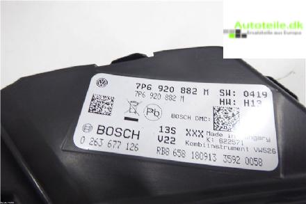 Instrumente Tachometer VW TOUAREG 7P 2014 170060km 7P6920882MX CJMA