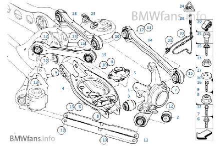 Querlenker BMW 1er (E87) 33326782237