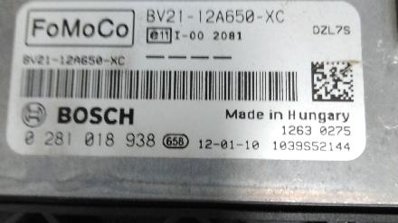 Steuergerät Einspritzung BV2112A650XC/BV2112A650XB Ford Fiesta VII Schrägheck 1.6 TDCi 16V 95 (TZJB) 2012