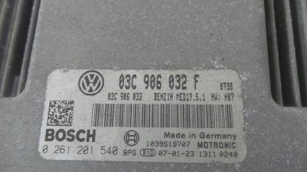 Steuergerät Einspritzung 03C906032F/0261201540 Volkswagen Touran (1T1/T2) Großraumlimousine 1.4 16V TSI 140 (BMY) 2007 BMY