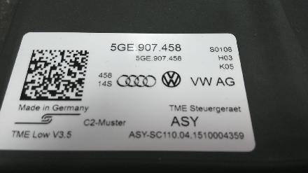 Steuergerät Verscheidenes 5GE907458/5GE907458A/5GE907458B/5GE907458C Volkswagen Golf VII (AUA) Schrägheck e-Golf (EAGA) 2016 EAGA