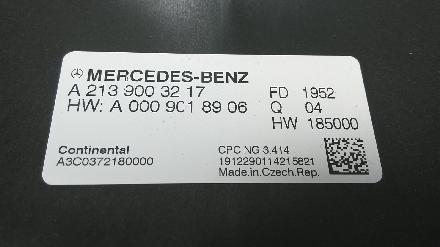 Steuergerät Verscheidenes A2139003217/A213900321780 Mercedes-Benz GLC (X253) SUV 2.0 C-220d 16V 4-Matic (OM654.920) 2020