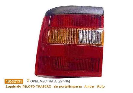 Rücklicht Links 16532131 Opel Astra G (F69) Limousine 1.6 (X16SZR)