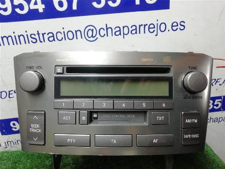 Radio 8612005080 Toyota Avensis (T25/B1D) Liftback 2.0 16V D-4D (1CD-FTV) 2004