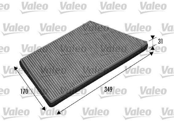 Filter, Innenraumluft VALEO 698749 Bild Filter, Innenraumluft VALEO 698749