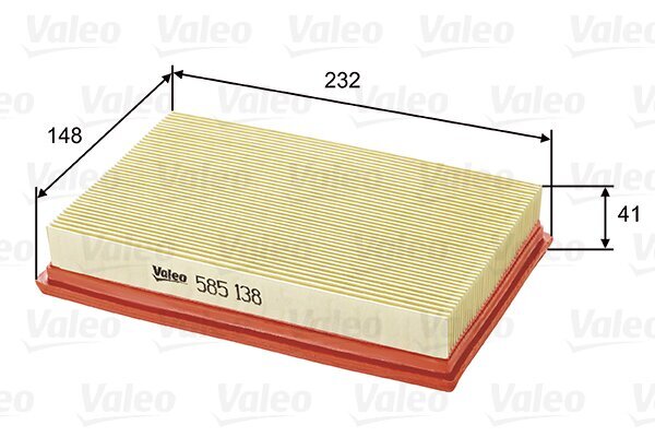 Luftfilter VALEO 585138