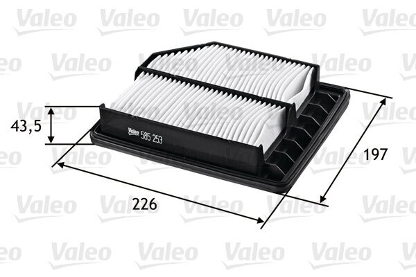 Luftfilter VALEO 585253