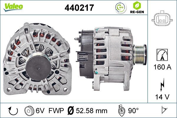 Generator 14 V VALEO 440217
