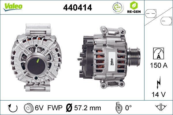 Generator 14 V VALEO 440414
