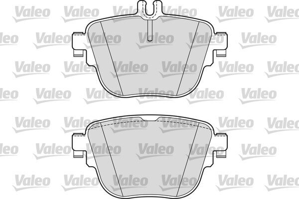 Bremsbelagsatz, Scheibenbremse VALEO 302308