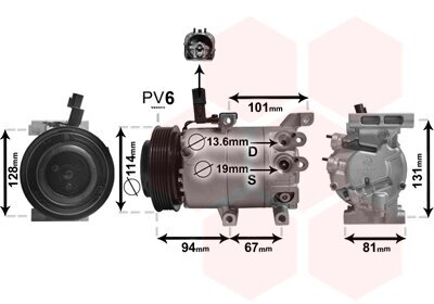 Kompressor, Klimaanlage VAN WEZEL 8300K223