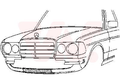 Frontverkleidung VAN WEZEL 3010168