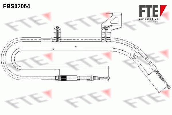 Seilzug, Feststellbremse FTE 9250066