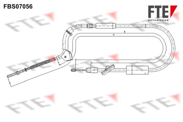 Seilzug, Feststellbremse FTE FBS07056