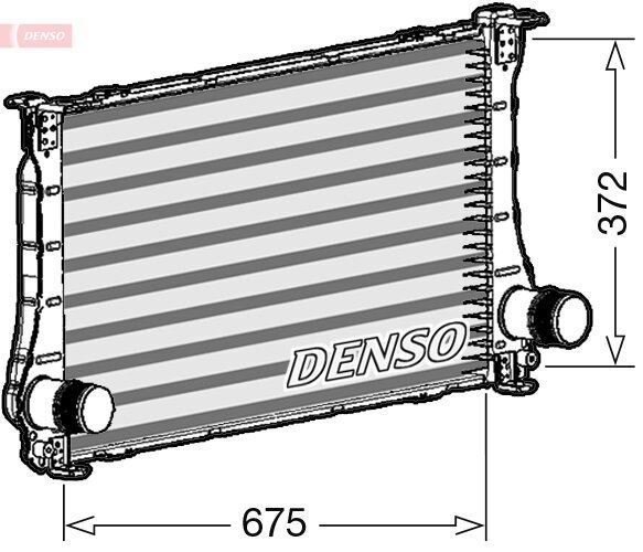 Ladeluftkühler DENSO DIT50011
