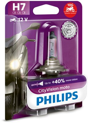 Glühlampe, Fernscheinwerfer 12 V 55 W H7 PHILIPS 12972CTVBW