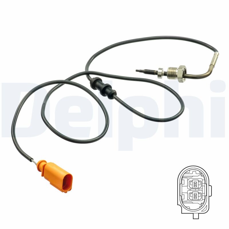 Sensor, Abgastemperatur DELPHI TS30144