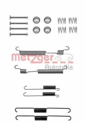 Zubehörsatz, Bremsbacken METZGER 105-0824