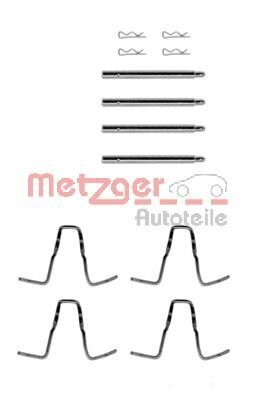 Zubehörsatz, Scheibenbremsbelag METZGER 109-1005