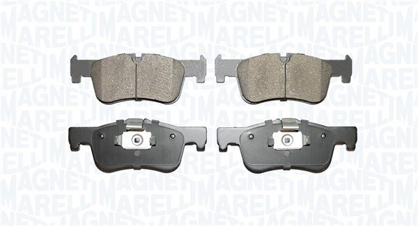 Bremsbelagsatz, Scheibenbremse MAGNETI MARELLI 363916060912 Bild Bremsbelagsatz, Scheibenbremse MAGNETI MARELLI 363916060912