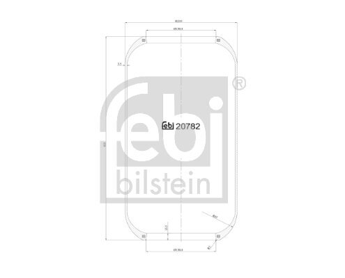 Federbalg, Luftfederung FEBI BILSTEIN 20782