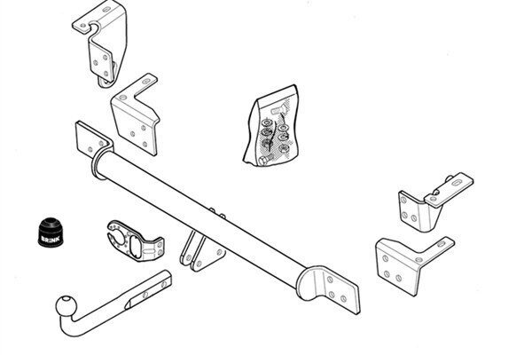 Anhängevorrichtung BRINK 328900