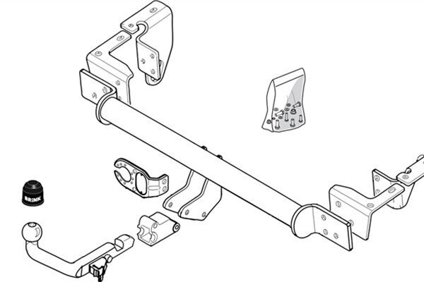 Anhängevorrichtung BRINK 408900