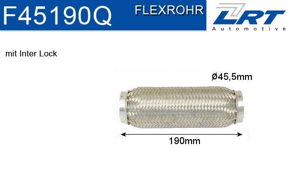 Flexrohr, Abgasanlage LRT F45190Q
