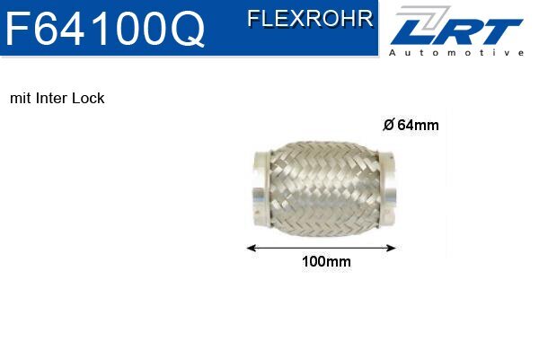 Flexrohr, Abgasanlage LRT F64100Q