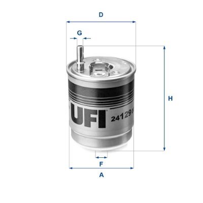 Kraftstofffilter UFI 24.129.00