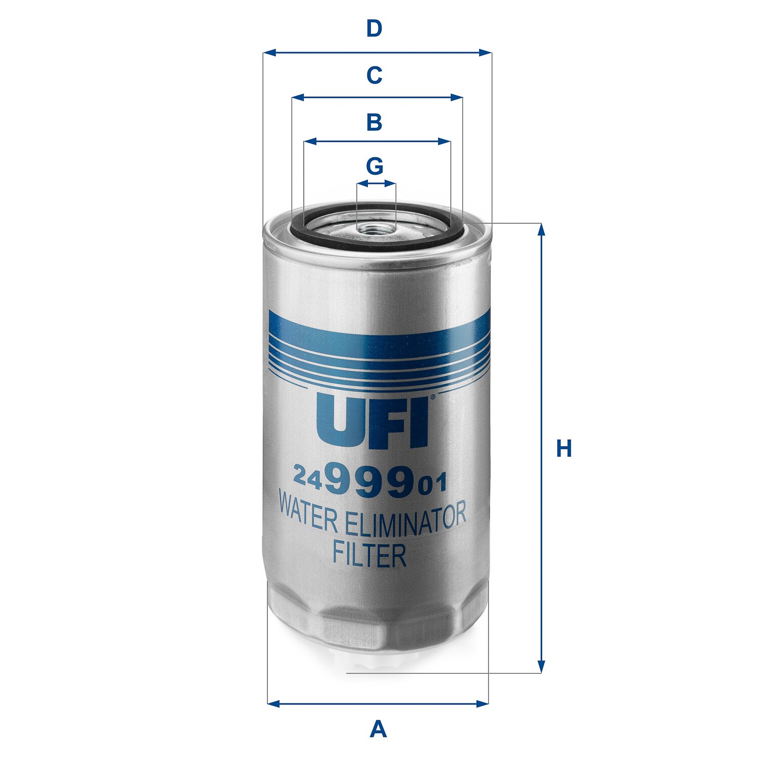 Kraftstofffilter UFI 24.999.01