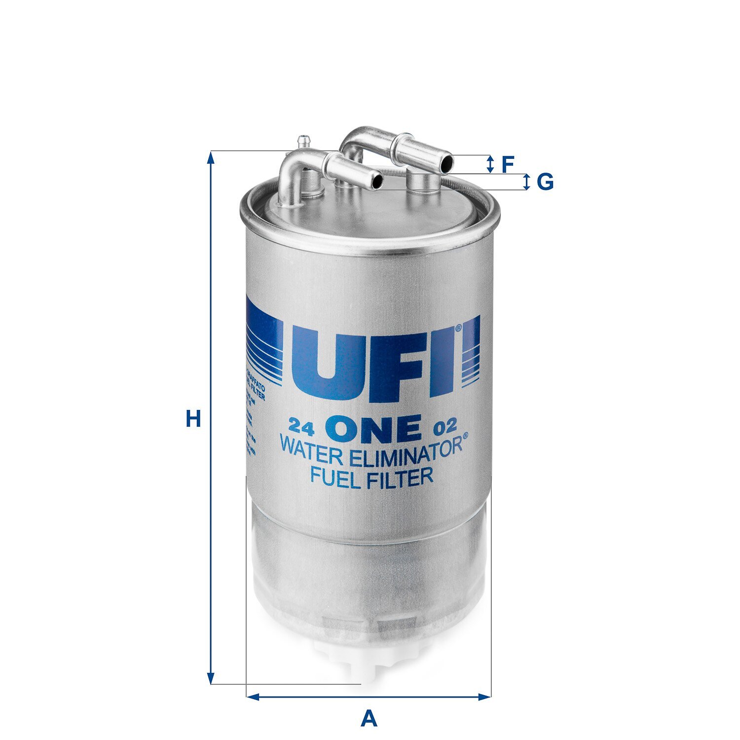 Kraftstofffilter UFI 24.ONE.02