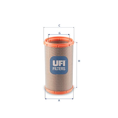 Luftfilter UFI 27.F51.00