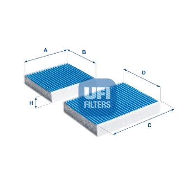 Filter, Innenraumluft UFI 34.164.00