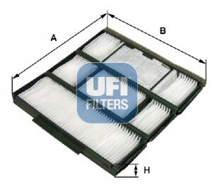 Filter, Innenraumluft UFI 53.117.00